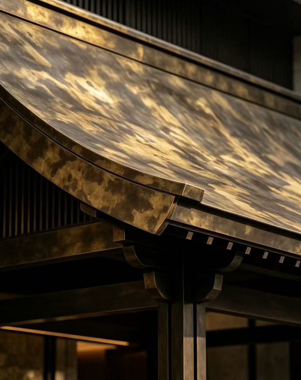 Scorched Gold Canopy Detail