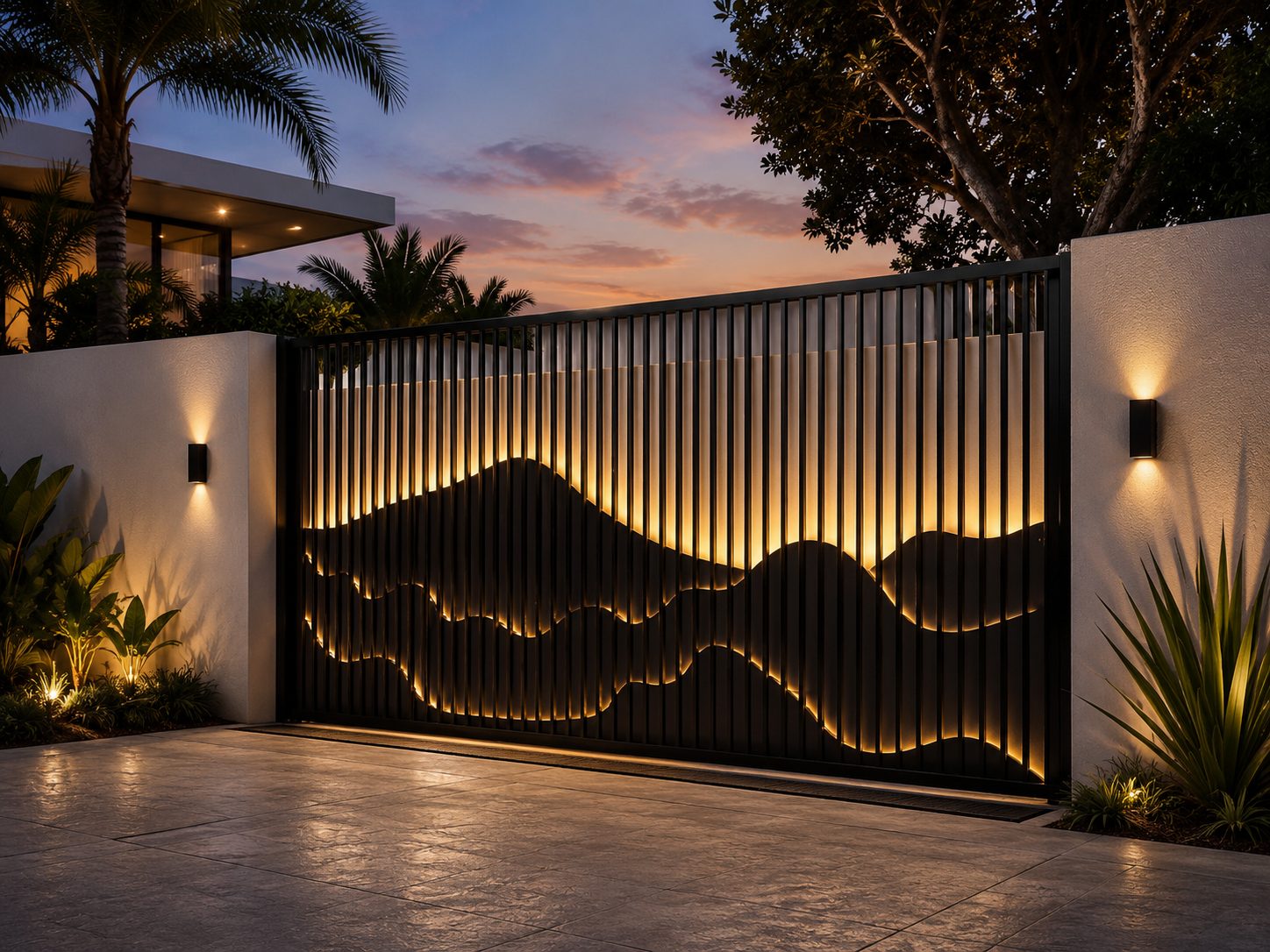 Wave Gate Facade