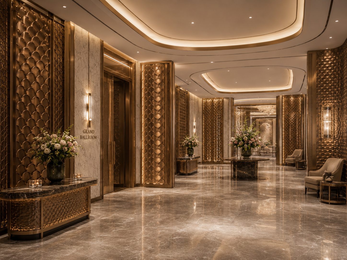 Scale Cladding Ballroom