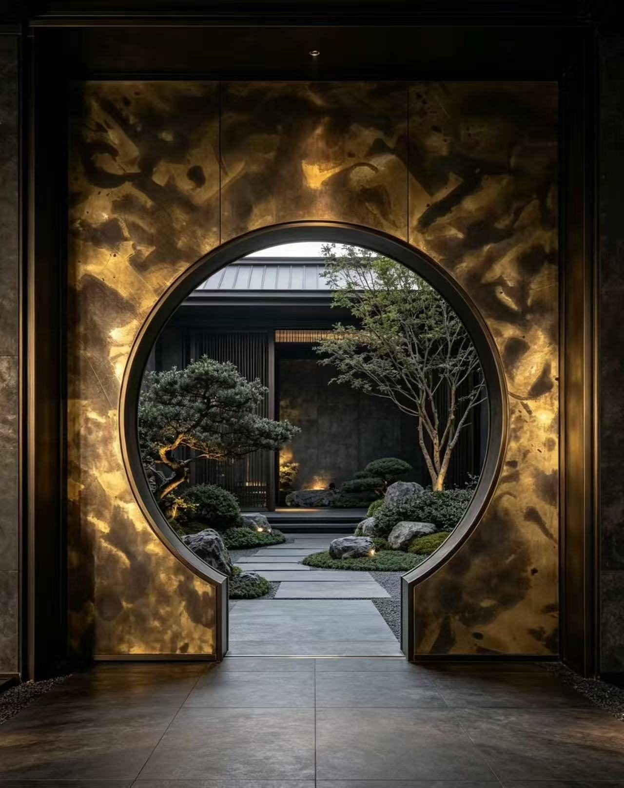 Scorched Gold Moon Gate Hotel