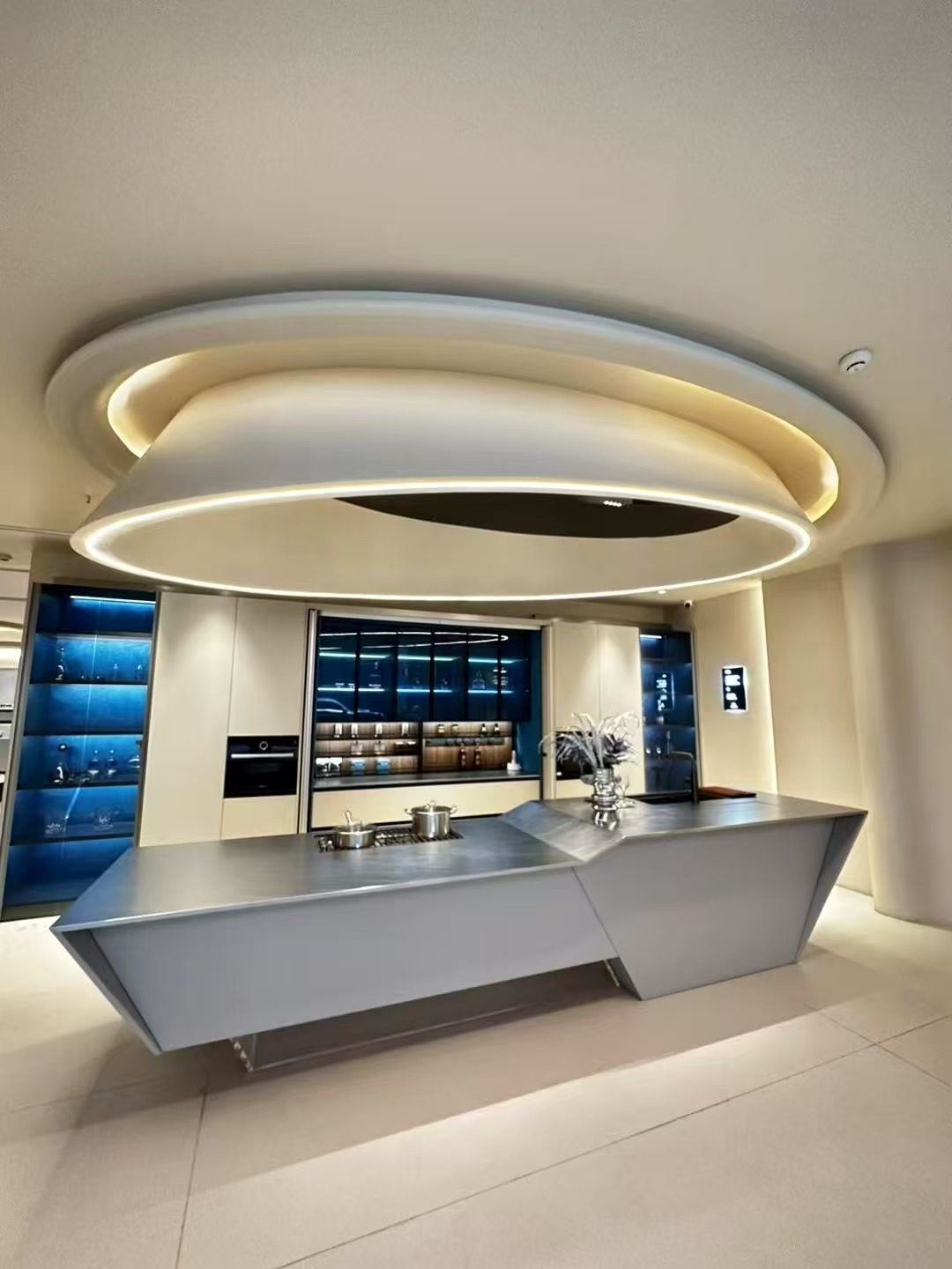Orbit Ceiling Kitchen Island