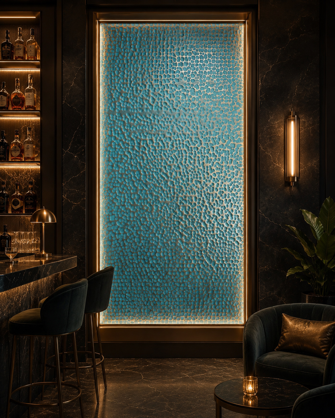 Signature Pebble panel bar