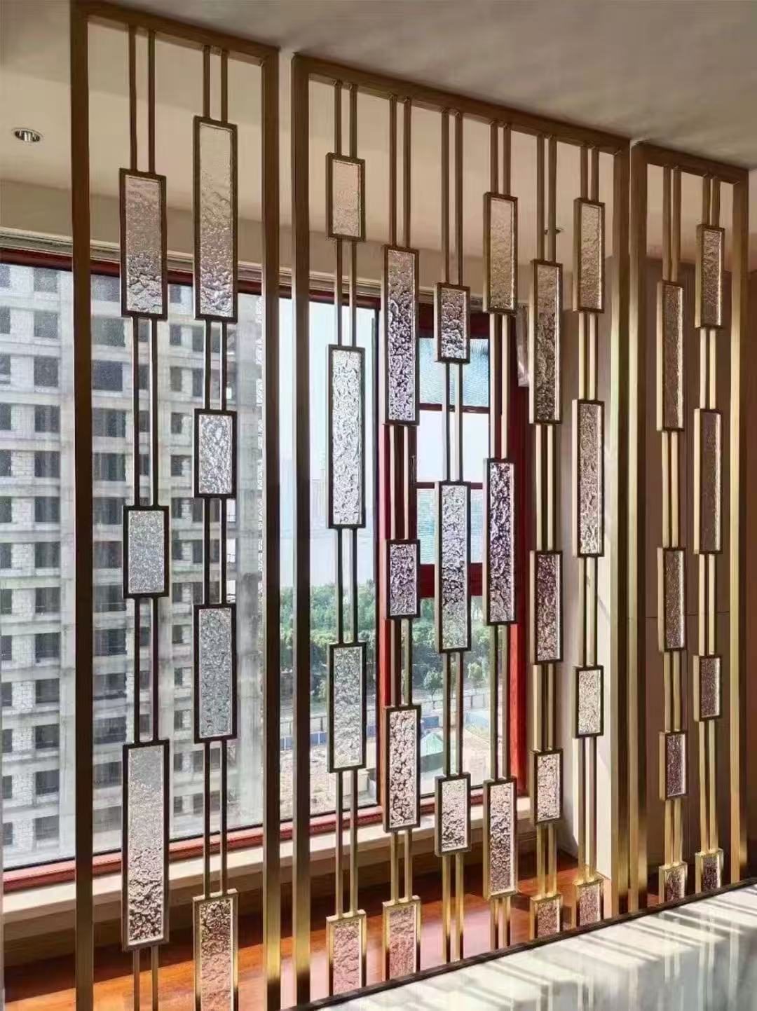 Glass Rods Partition