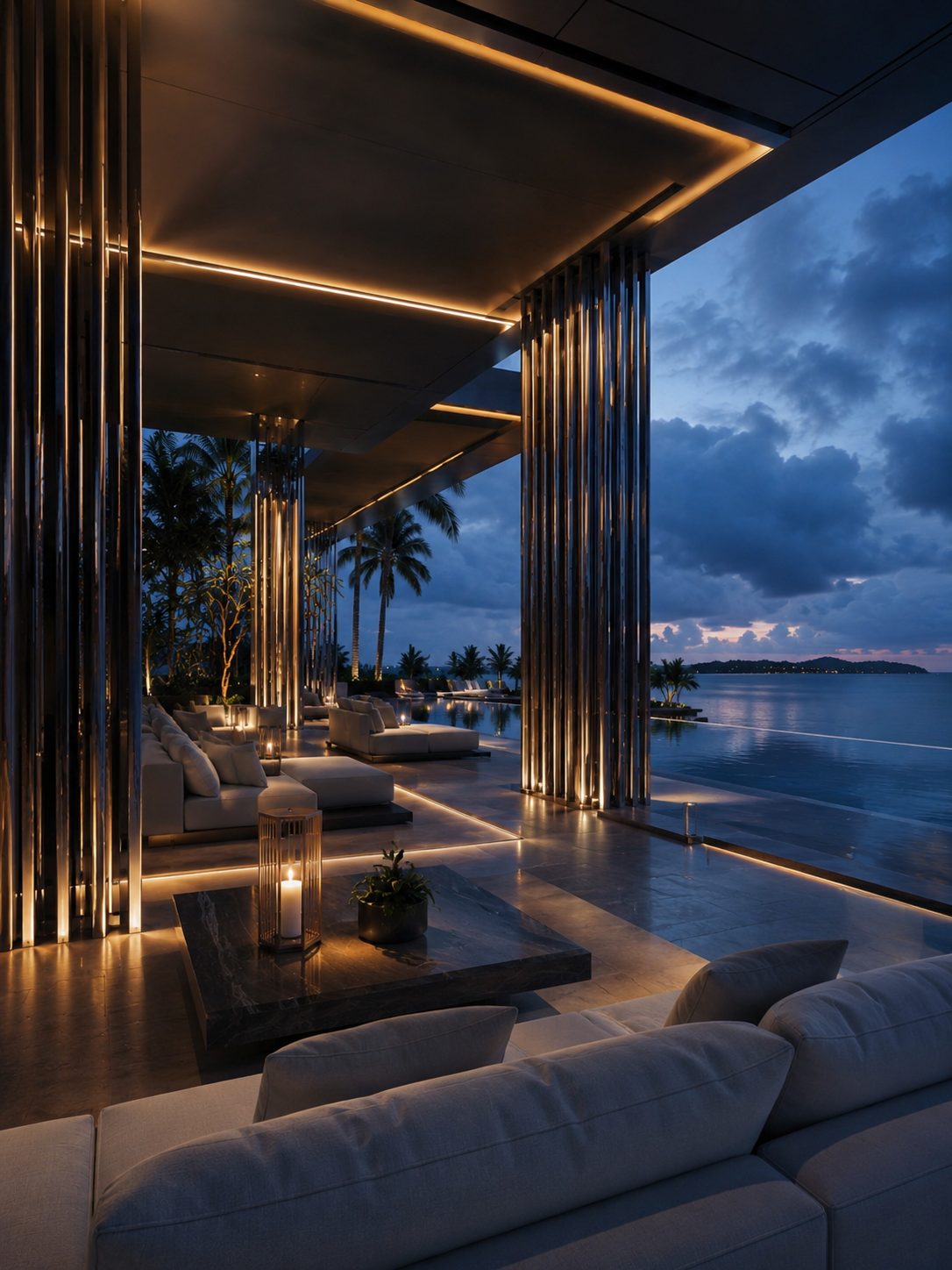 Interior sea view