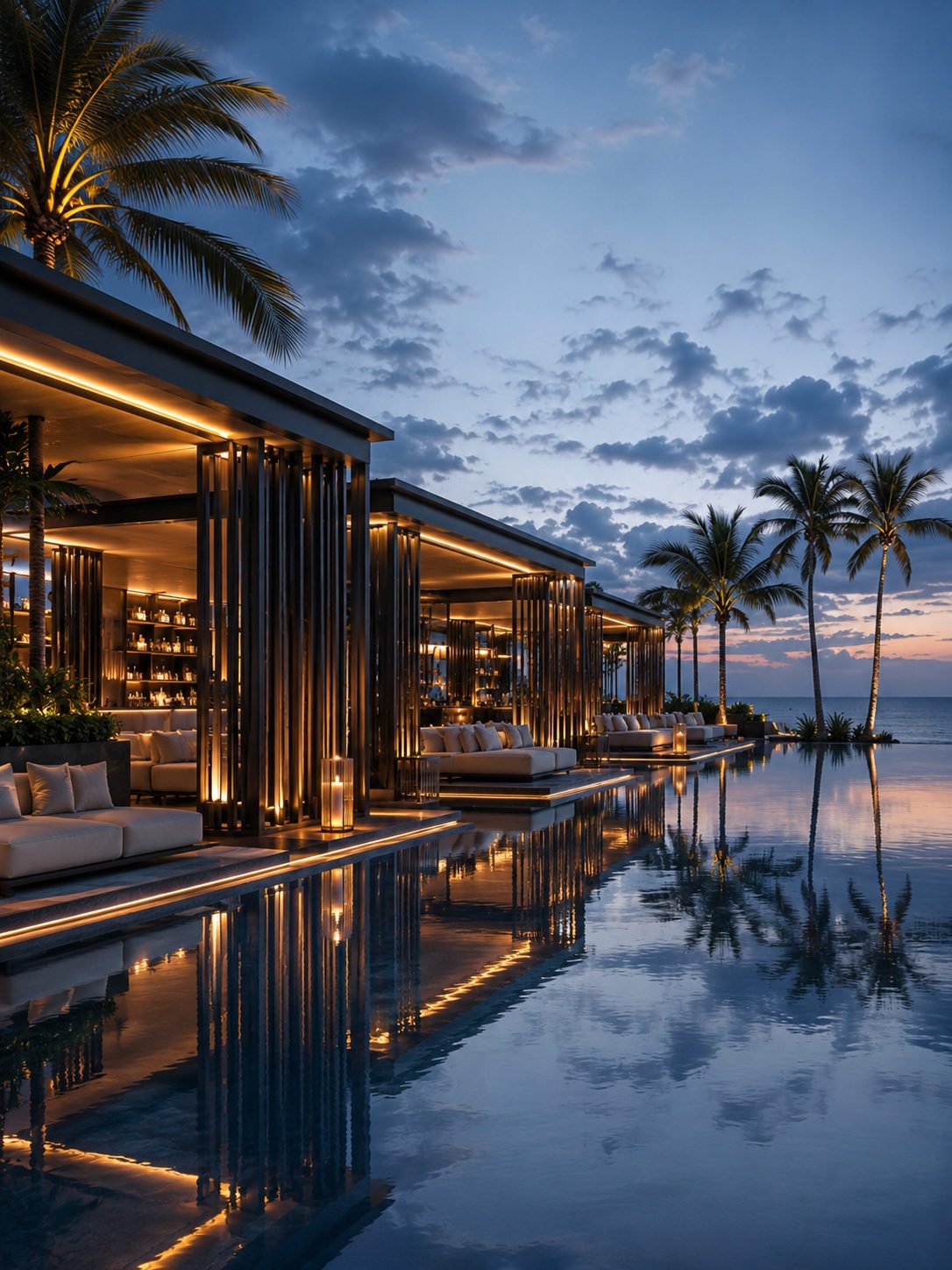 Steel Column Resort