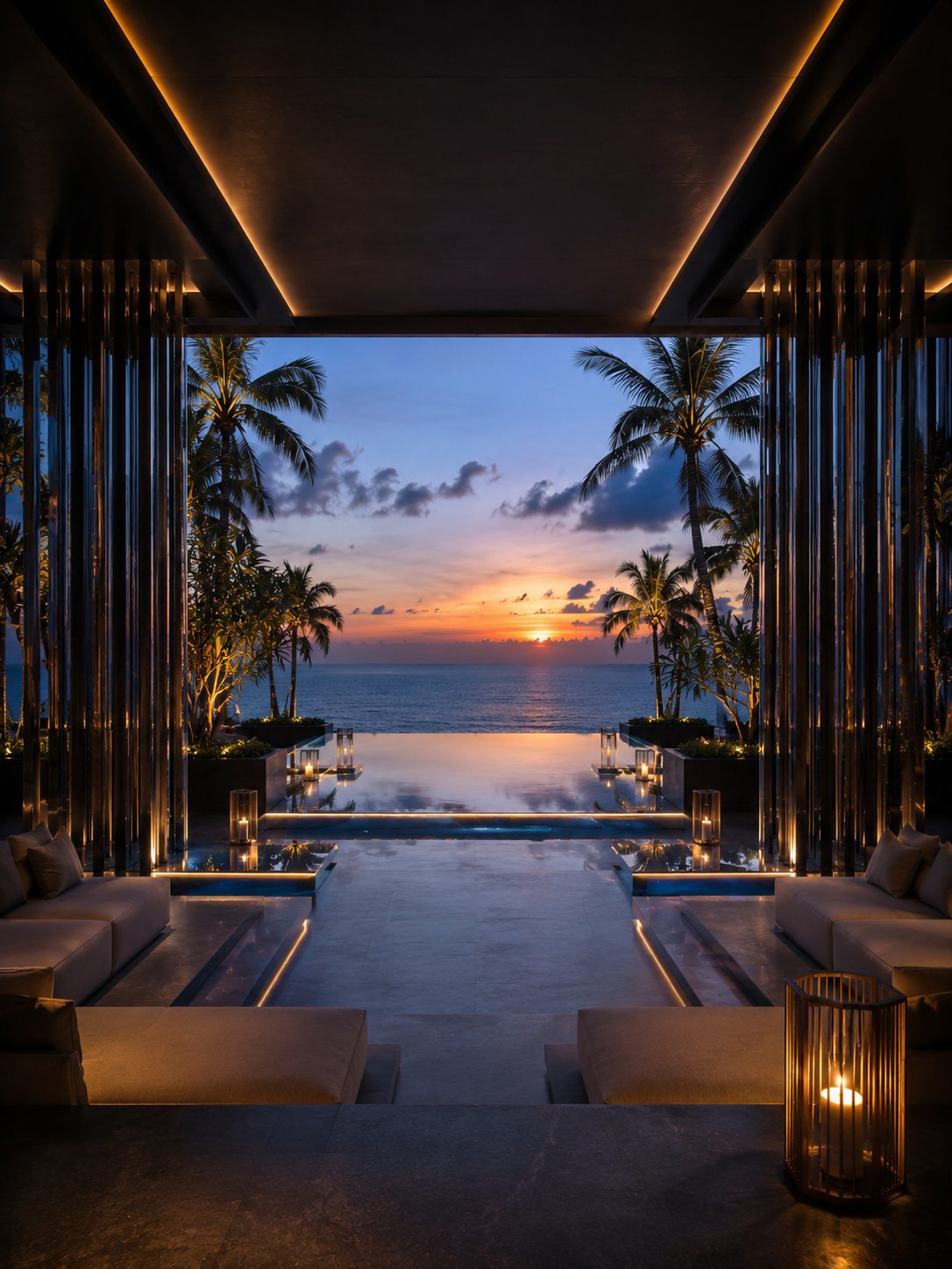 Steel Column Resort