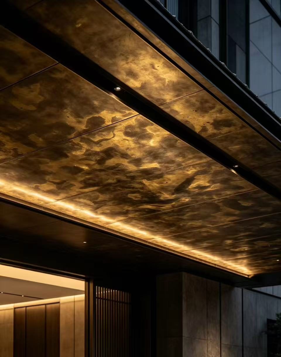 Scorched Gold Zen Lobby